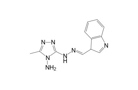 3-[N'-(3H-Indol-3-ylmethylene)-hydrazino]-5-methyl-[1,2,4]triazol-4-ylamine