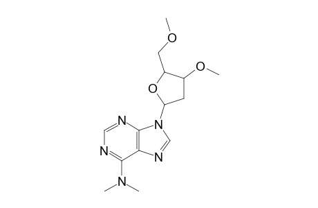 Adenosine, 2'-deoxy-N,N,O,O-tetramethyl-