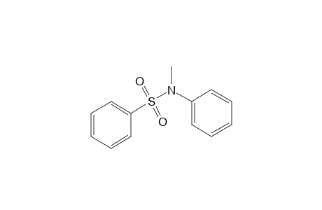 BENZENESULFONANILIDE, N-METHYL-,