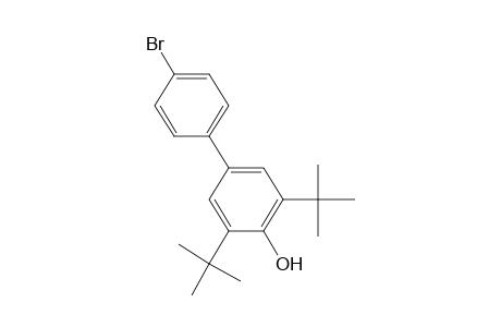 4-(p-BROMOPHENYL)-2,6-DI-tert-BUTYLPHENOL