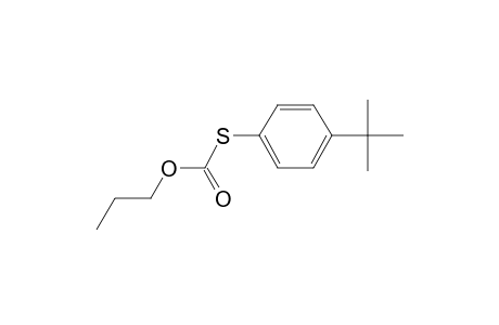 4-Tert-butylbenzenethiol, S-(N-propyloxycarbonyl)-