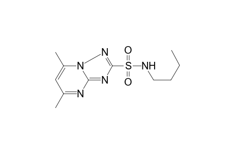 n-Butyl-5,7-dimethyl[1,2,4]triazolo[1,5-a]pyrimidine-2-sulfonamide