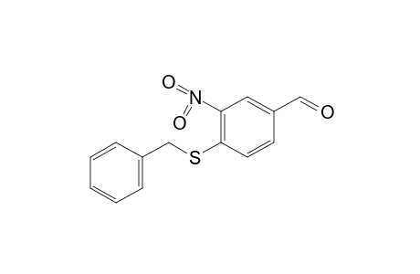 4-(BENZYLTHIO)-3-NITROBENZALDEHYDE