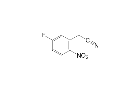 (5-fluoro-2-nitrophenyl)acetonitrile
