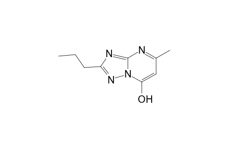 [1,2,4]triazolo[1,5-a]pyrimidin-7-ol, 5-methyl-2-propyl-