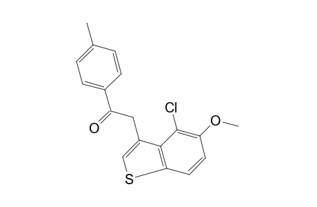 2-(4-chloro-5-methoxybenzothien-3-yl)-4'-methylacetophenone