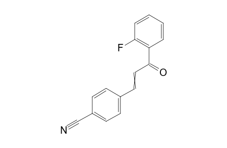 3-(4-cyanophenyl)-1-(2-fluorophenyl)-propenone
