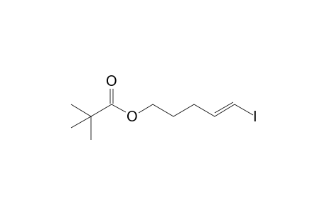 (E)-5-Iodo-4-pentenyl 2,2-dimethylpropionoate