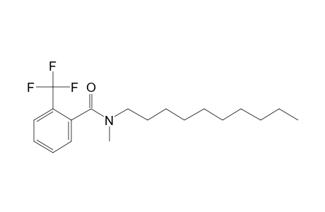 Benzamide, N-decyl-N-methyl-2-trifluoromethyl-