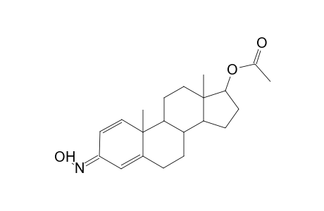 Androsta-1,4-dien-17-ol-3-one acetate oxime