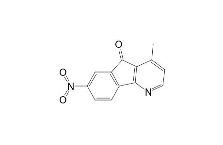 4-Methyl-7-nitro-5-indeno[1,2-b]pyridinone