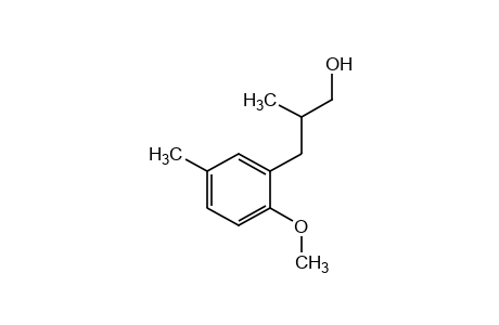 3-(6-methoxy-m-tolyl)-2-methyl-1-propanol