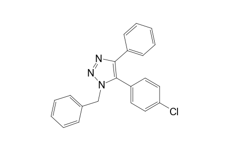 1-Benzyl-5-(4-chlorophenyl)-4-phenyl-triazole