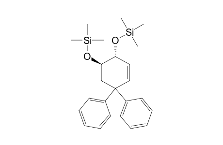 Silane, [(5,5-diphenyl-3-cyclohexene-1,2-diyl)bis(oxy)]bis[trimethyl-, trans-