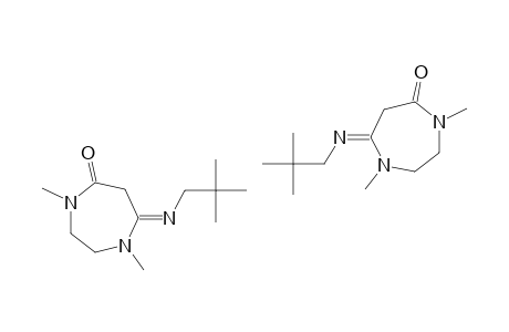 1,4-DIMETHYL-7-((2,2-DIMETHYLPROPYL)-IMINO)-PERHYDRO-[1,4]-DIAZEPIN-5-ONE