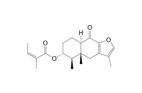 3alpha-Angeloyloxy-9-oxofuranoeremophilane