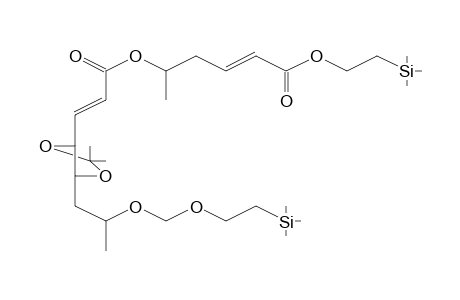 (E)-5-[(E)-3-[2,2-dimethyl-5-[2-(2-trimethylsilylethoxymethoxy)propyl]-1,3-dioxolan-4-yl]-1-oxoprop-2-enoxy]-2-hexenoic acid 2-trimethylsilylethyl ester