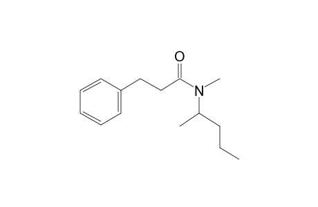 Propionamide, 3-phenyl-N-(2-pentyl)-N-methyl-