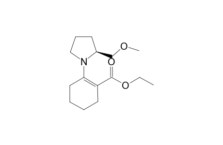 2-[(2S)-2-(methoxymethyl)-1-pyrrolidinyl]-1-cyclohexenecarboxylic acid ethyl ester