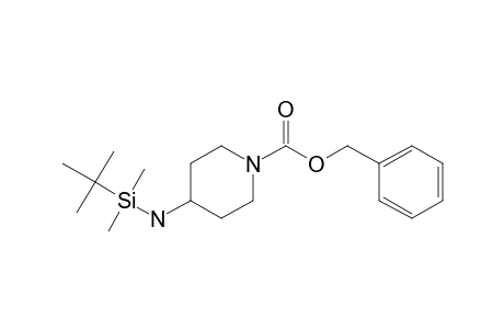 1-Benzyloxycarbonyl-4-piperidinamine, N-(tert-butyldimethylsilyl)-