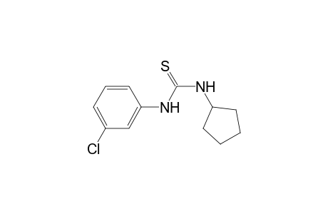 N-(3-chlorophenyl)-N'-cyclopentylthiourea