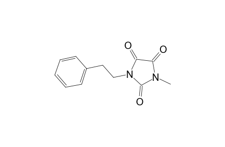 Imidazolidinetrione, methyl(2-phenylethyl)-