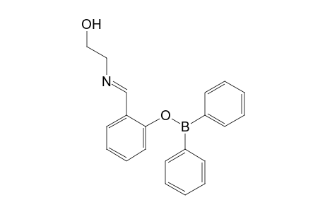 2-{[o-[(Diphenylboryl)oxy]benzylidene}amino}ethanol