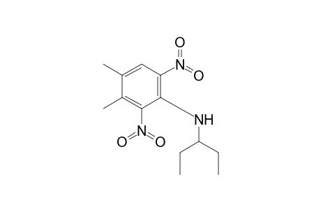 PENDIMETHALIN;N-(1-ETHYLPROPYL)-3,4-DIMETHYL-2,6-DINITROBENZENAMINE