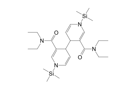 [4,4'-Bipyridine]-3,3'-dicarboxamide, N,N,N',N'-tetraethyl-1,1',4,4'-tetrahydro-1,1'-bis(trimethylsilyl)-