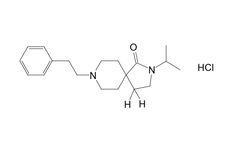 2-isopropyl-8-phenethyl-2,8-diazaspiro[4.5]decan-1-one, monohydrochloride
