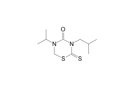 dihydro-3-isobutyl-5-isopropyl-2-thio-2H-1,3,5-thiadiazine-2,4(3H) dione