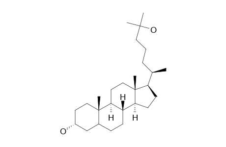 Cholestane-3,25-diol, (3.alpha.,5.beta.)-