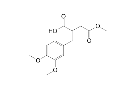 racemic 2-(3,4-dimethoxybenzyl)suocinicacid 4-methylester