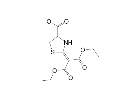 Diethyl 2-[4'-(methoxycarbonyl)-2'-thiazolidinylidene]malonate