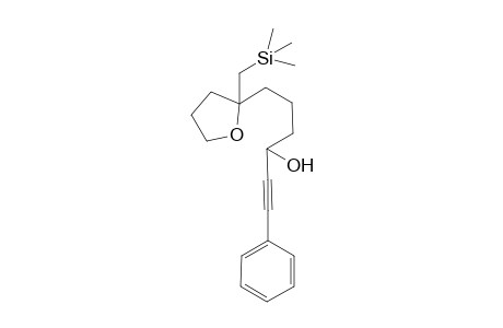 (2R*,4'R*)- and (2R*,4'S*)-2-(4'-Hydroxy-6'-phenylhex-5'-yn-1'-yl)-2-(trimethylsilylmethyl)tetrahydrofuran