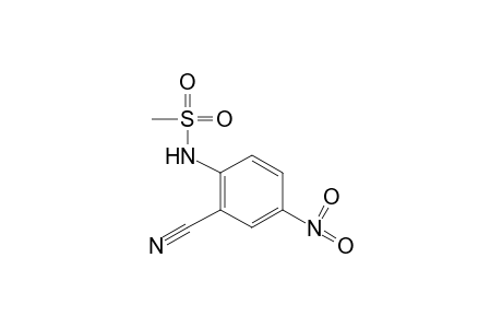 2'-cyano-4'-nitromethanesulfonanilide