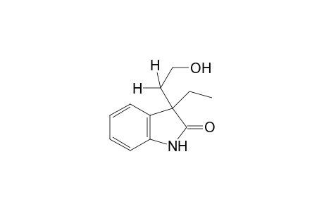 3-ethyl-3-(2-hydroxyethyl)-2-indolinone