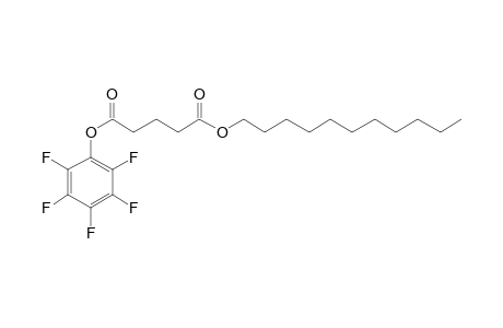 Glutaric acid, pentafluorophenyl undecyl ester