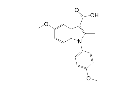 1H-Indole-3-carboxylic acid, 5-methoxy-1-(4-methoxyphenyl)-2-methyl-