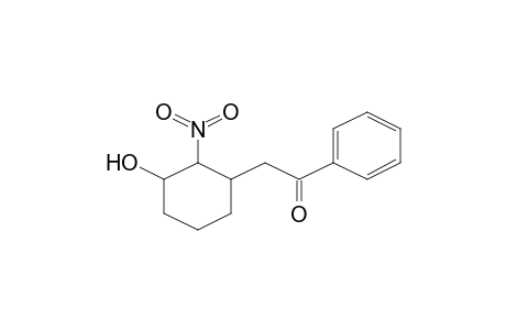2-(3-Hydroxy-2-nitrocyclohexyl)-1-phenylethanone