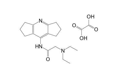 2-(diethylamino)-N-(1,2,3,5,6,7-hexahydrodicyclopenta[b,e]pyridin-8-yl)acetamide oxalate