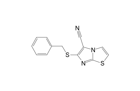 6-(BENZYLTHIO)IMIDAZO[2,1-b]THIAZOLE-5-CARBONITRILE