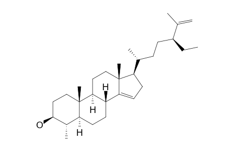 4-ALPHA-METHYL-24-BETA-ETHYL-5-ALPHA-CHOLESTA-14,25-DIEN-3-BETA-OL