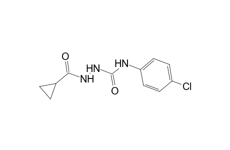 N-(4-chlorophenyl)-2-(cyclopropylcarbonyl)hydrazinecarboxamide