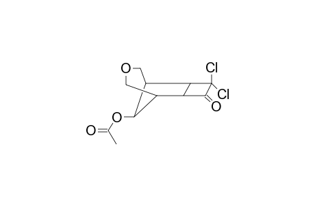 (1S,2R,5S,6R,10R)-4,4-DICHLORO-3-OXO-10-ACETOXY-8-OXATRICYCLO[4.3.1.0(2,5)]UNDECANE