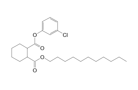 1,2-Cyclohexanedicarboxylic acid, 3-chlorophenyl undecyl ester