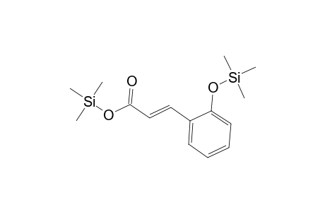 Cinnamic acid, o-(trimethylsiloxy)-, trimethylsilyl ester