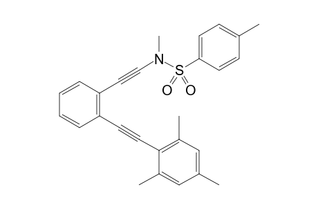 N-((2-(mesitylethynyl)phenyl)ethynyl)-N,4-dimethylbenzenesulfonamide