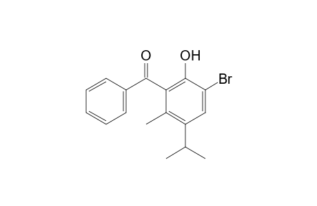 3-bromo-2-hydroxy-5-isopropyl-6-methylbenzophenone