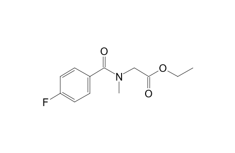 Sarcosine, N-(4-fluorobenzoyl)-, ethyl ester